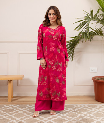 Nehamta Women Kurta Palazzo Set