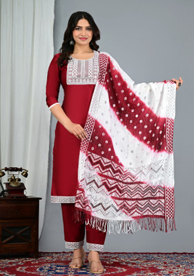 RAMBAAN CREATION Women Kurta Pant Dupatta Set