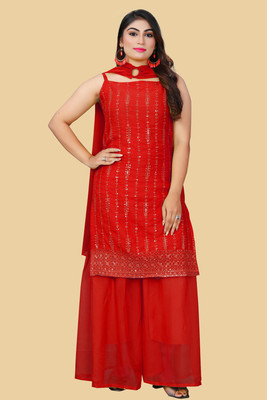 PRIYANSHI ENTERPRISE Women Kurta Palazzo Dupatta Set