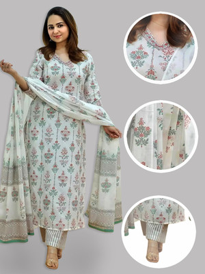 1 Stop Fashion Women Kurta Pant Dupatta Set