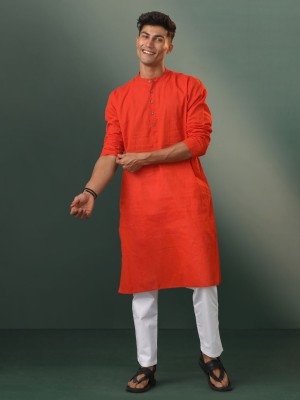 Shvaas By Vastramay Men Kurta Pyjama Set