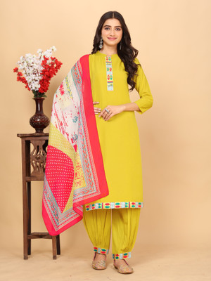 Women Basket Women Kurta Patiala Dupatta Set