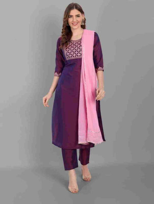 Badrika Women Kurta Pant Dupatta Set
