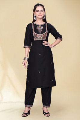 aaru creation Women Kurti Pant Set