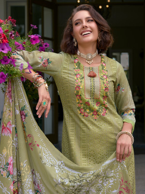 Indo Era Women Kurta Pant Dupatta Set