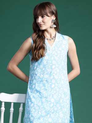 Indo Era Women Kurti Pant Set