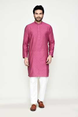 POLY2FAB Men Kurta Pyjama Set