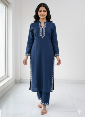 Munibaas Collection Women Kurti Pant Set