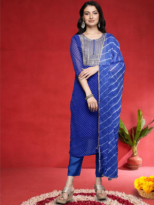 Varanga Women Kurta Pant Dupatta Set