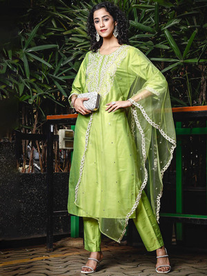 ANOUK Women Kurta Pant Dupatta Set