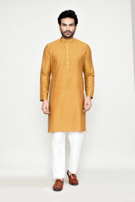 POLY2FAB Men Kurta Pyjama Set
