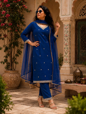 HARROZ Women Kurta Pant Dupatta Set