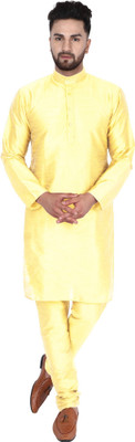 SKAVIJ Men Kurta Pyjama Set