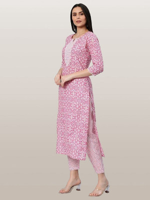 HouseOfCommon Women Ethnic Top Pant Set