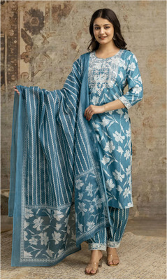 Moda Rapido Women Kurta Pant Dupatta Set