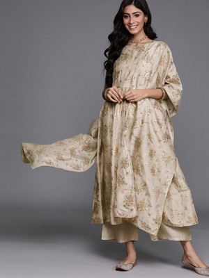 LIBAS Women Kurta Palazzo Set