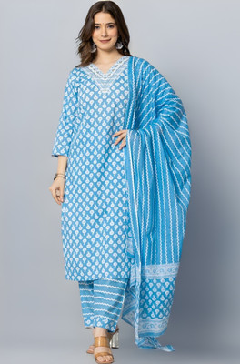 PARTHVI Women Kurta Pant Dupatta Set