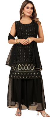 TILKI Women Kurta Sharara Set