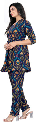KANUDA Women Kurta Pant Dupatta Set
