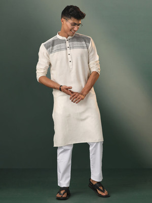 VASTRAMAY Men Kurta Pyjama Set