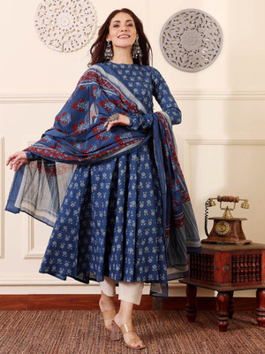ARADHNA Women Kurti Pyjama Dupatta Set