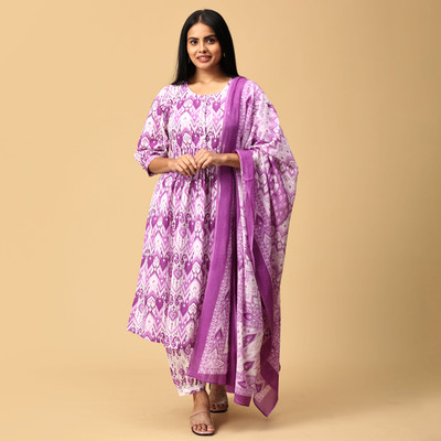 SAKTA Women Kurti Pant Dupatta Set