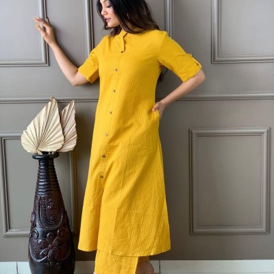 HALIMA FASHION Women Kurta Palazzo Set