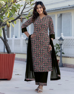 Skylee Women Kurta Pant Dupatta Set
