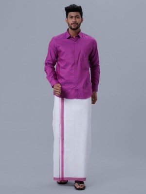 Ramraj Cotton Men Shirt Dhoti Set