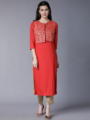 Vishudh Women Kurta Pant Set