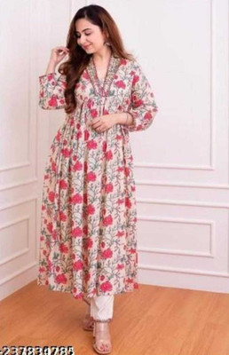 PONEPO Women Kurta Pant Dupatta Set