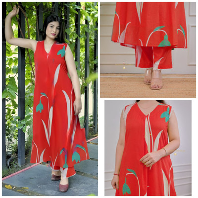 TANVASTYA Women Kurta Pant Set