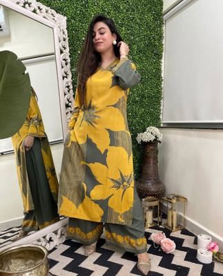 Hetvi Creation Women Kurta Pant Set