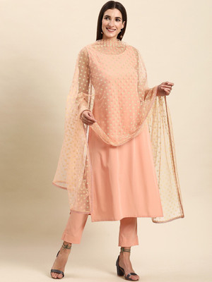 Janasya Women Kurta Pant Set