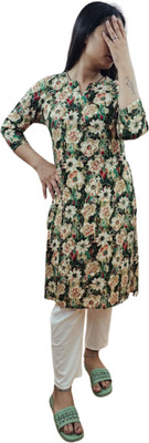 SPK FAB Women Kurti Pant Set