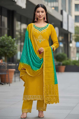 Hiti Creations Women Kurti Pant Dupatta Set