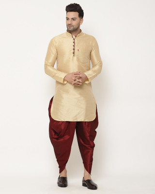B BEN Men Kurta Dhoti Pant Set