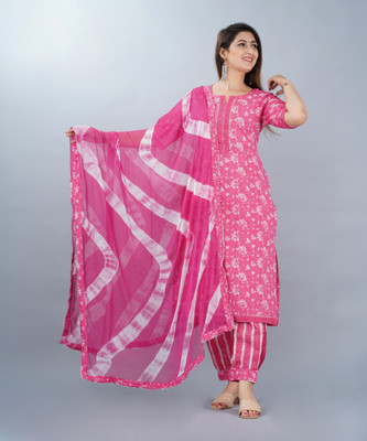 Divastri Women Kurta Pant Dupatta Set