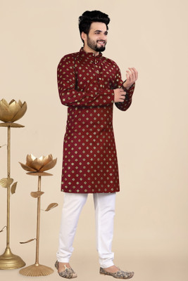 FABWAX Men Kurta Pyjama Set