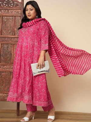 VBUYZ Women Kurta Pant Dupatta Set