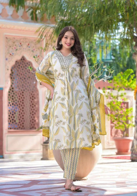 HousOfCommon Women Kurta Pant Dupatta Set