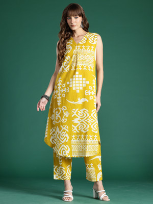 Indo Era Women Kurta Pant Set
