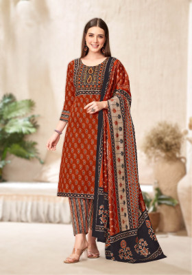 UKB FASHION HUB Women Kurti Pant Attached Dupatta Set