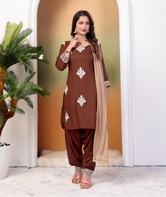 NEw BHARAT SALES Women Kurta Patiala Dupatta Set