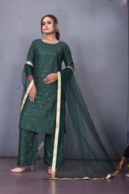 HOC's Women Kurta Pant Dupatta Set
