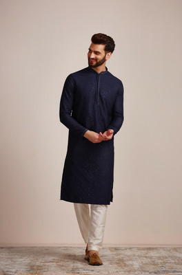 MANYAVAR Men Kurta Pyjama Set