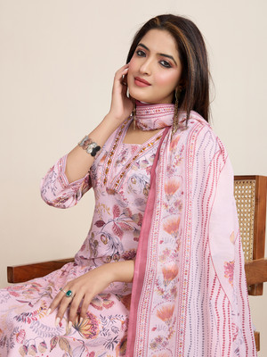 TINKUDI Women Kurti Pant Dupatta Set