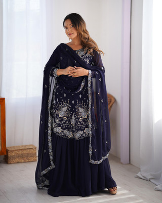 Tasrika Women Kurta Sharara Dupatta Set