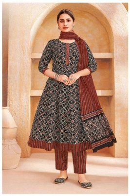Shixom Women Kurti Pant Dupatta Set