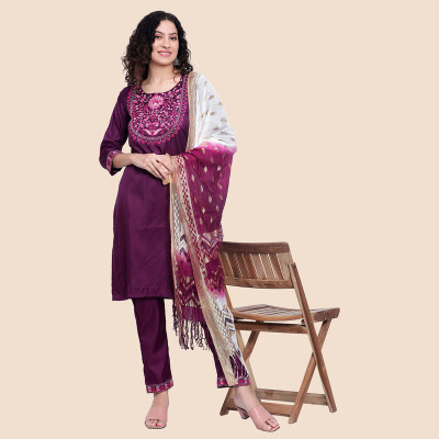 Envi Women Kurta Pant Dupatta Set